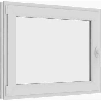 Okno plastové okno 100x80 cm, jednokřídlé, bílé, PREMIUM 7000 (rozměr 100x80 cm, otevírací a výklopné)