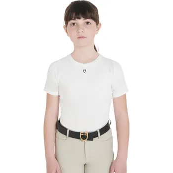 Chlapecké tričko EQUESTRO Triko multifunkční Equestro, dětské, bílé 14 let