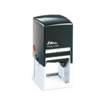 Razítko Razítko Shiny S-538, černý strojek, 38x38 mm barvy otisku nenapouštěná