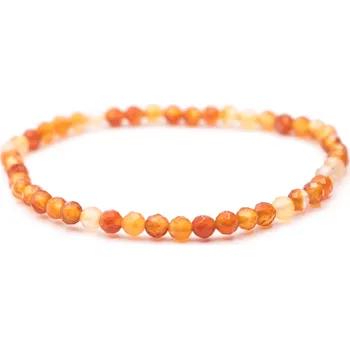 Náramek Milujeme Kameny Karneol - náramek fazetovaný kulička NFK104 236340