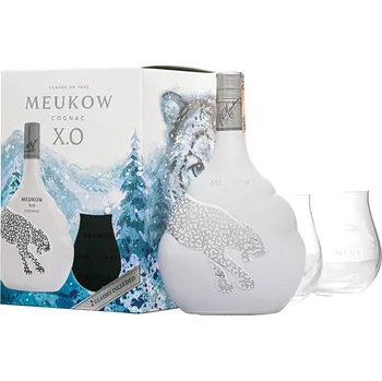 Likér Meukow XO Ice + 2 sklenice 40 % 0,7 l