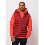 Heavy Tools pánská prošívaná vesta Wanti vínová Velikost: L