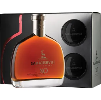 Sarajishvili XO 40 %, 0,7 l + 2x sklo