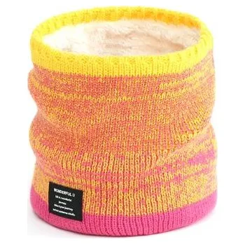 Nákrčník Zimní pletený nákrčník- Melír pruhy Motiv: 05