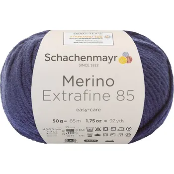 Příze Schachenmayr Merino extrafine 85 Námořnická 250 (Příze Merino extrafine 85 marine 250)