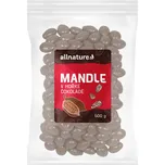 Allnature Mandle v hořké čokoládě 500 g