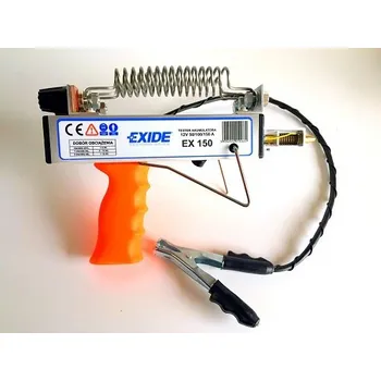 Tester autobaterie EXIDE EX150 Zátěžový tester motocyklových baterií