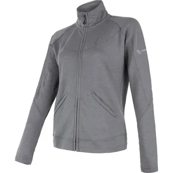 Dámská mikina Mikina dámská SENSOR MERINO UPPER, šedá Velikost: M