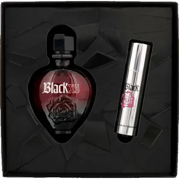 Parfém Paco Rabanne Paco Rabanne Black XS, EDT 50ml + EDT 10ml Pre ženy Toaletní voda