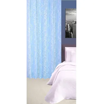 Závěs Forbyt Závěs Tonia světle modrý 145 cm metráž