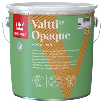 barva a nátěr na dřevo Tikkurila Valtti Opaque 2,7L vzornik facade: RAL 9004 + dárek k objednávce nad 1000Kč