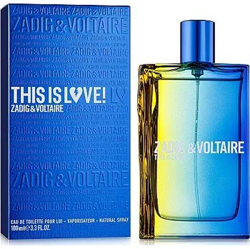 Dámský parfém Zadig & Voltaire Zadig & Voltaire This is Love! Pour Lui, Toaletní voda 100ml - Tester