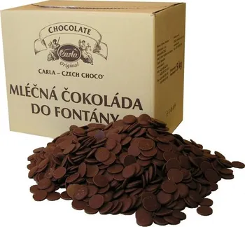 Čokoláda CARLA mléčná čokoláda 37 % do fontány 5 kg