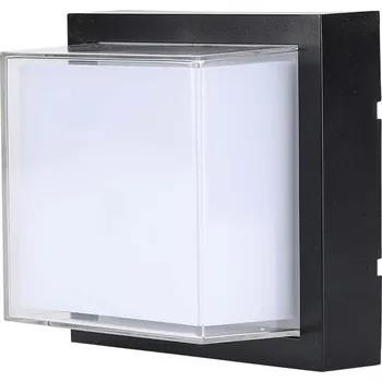 LED nástěnné/stropní svítidlo 12W, 1200lm, IP65, čtvercové Teplá bílá