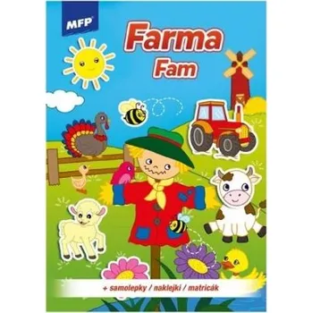 omalovánky Omalovánky MFP A4 FArma 11 se samolepkami 210x95mm/32s