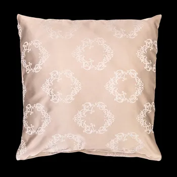 Povlak na polštářek Tegatex Šitý povlak na polštář - béžová s ornamenty - Ornamenty Velikost: 50*50 cm