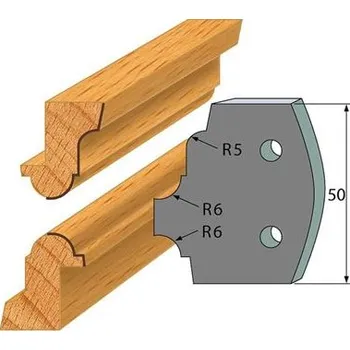 Fréza IGM profil 542 - pár omezovačů 50x4mm SP