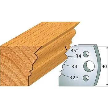 Fréza IGM profil 107 - pár nožů 40x4mm SP