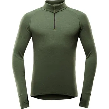 Pánské termoprádlo Devold® Funkční triko dlouhý rukáv Expedition Merino 235 Devold®, Barva: Forest Green, Velikost: XL