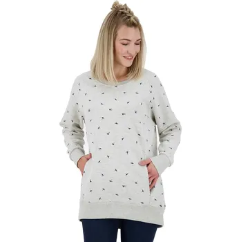 Dámská mikina mikina ALIFE AND KICKIN Helen B - Cloudy Melange XS