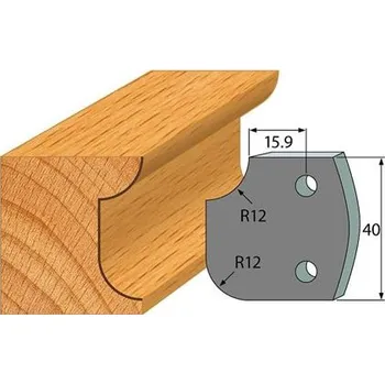 Fréza IGM profil 176 - pár omezovačů 40x4mm SP