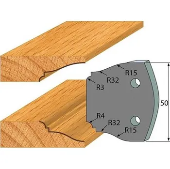 Fréza IGM profil 568 - pár omezovačů 50x4mm SP