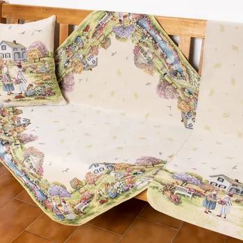 ubrus Tegatex Gobelínový ubrus - postavy v zahradě Velikost: 40*100 cm