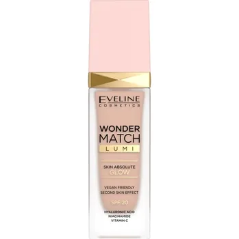 Make-up Eveline Cosmetics Wonder Match Lumi hydratační make-up s vyhlazujícím účinkem SPF 20 odstín 15 Natural Neutral 30 ml