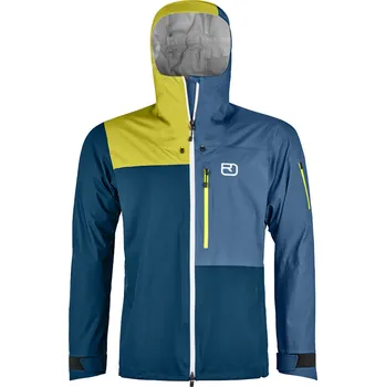 Pánská větrovka Ortovox 3L Ortler Jacket M Barva: petrol blue / Velikost: XL