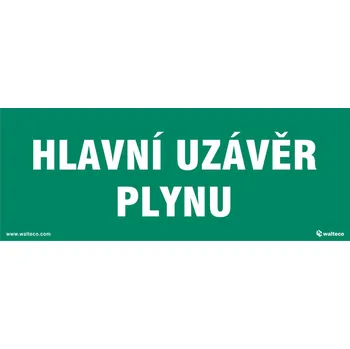 Walteco 20078 hlavní uzávěr plynu