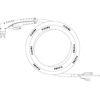 Příslušenství ke svářečce SPARTUS TS09631CX PT40 ruční hořák 6m A koaxiální kabel