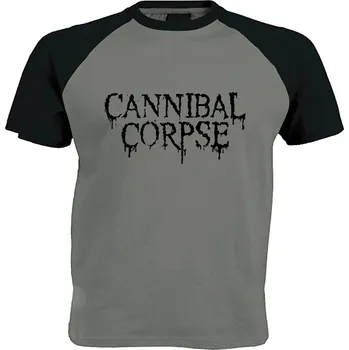 Pánské tričko šedo černé triko Cannibal Corpse