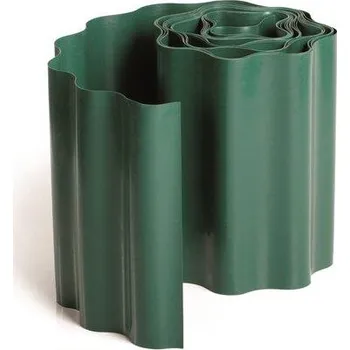 Zahradní obrubník lem trávníku 15 cm x 9 m, zelený