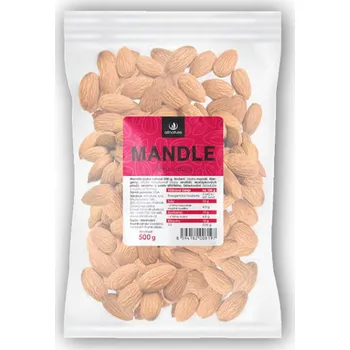 Sušená potravina Allnature Mandle jádra