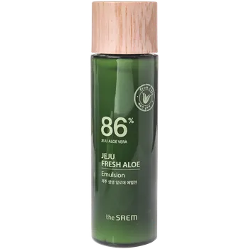 Pleťový krém The Saem Jeju Fresh Aloe emulze s aloe 86%, 155 ml
