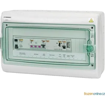 Automatika F3E18S pro filtraci 400V, el. ohřev do 18kW a světlo