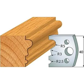 Fréza IGM profil 033 - pár nožů 40x4mm SP