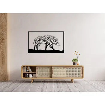 Vsepropejska Strom života divočák dekorace na zeď Rozměr (cm): 38 x 22, Dekor: Černá