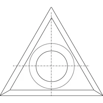 Příslušenství k frézce IGM N021 Žiletka tvrdokovová - 22x19x2 Dřevo+