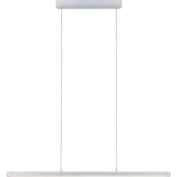 Paulmann 79900 Lento, matně chromové lineární závěsné svítidlo se svícením nahoru-dolu, 42W LED 2700K stmívatelné, délka 100cm