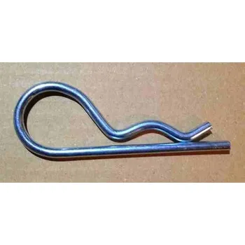 Tesařské kování Pružinová závlačka jednoduchá DIN 11024, 5x85mm Zn