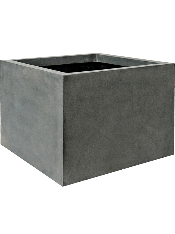 Moderní květináč Fiberstone Middle High XXL Grey 140x140x90cm