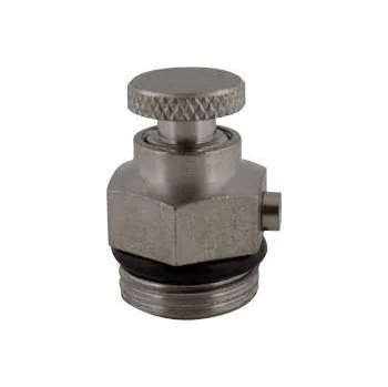 Ventil Ruční odvzdušňovací ventil 1/2", celomosazný