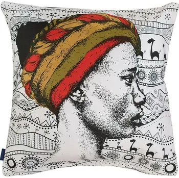 Polštář SCANquilt povlak NORD afričanka 45 x 45 cm