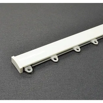 Garnýž Venda kolejnicová garnýž hliníková komplet Elegant bila 1,00 m