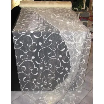 Záclona Neutex záclona metráž 76301 Vento&nbsp;sire 148 cm&nbsp;600 tmavozelena (11,80 m)