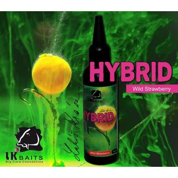 Boilies LK Baits Hybrid Activ Wild Strawberry 100ml
