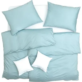 Povlečení SCANquilt povlečení EXCLUSIVE TENCEL PLUS aqua modrá 140 x 200/70 x 90 cm
