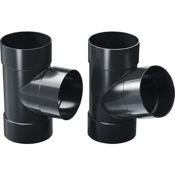 okap Odbočka 67° pro okapový svod PRECIT Ø 110/110 mm plastová antracit