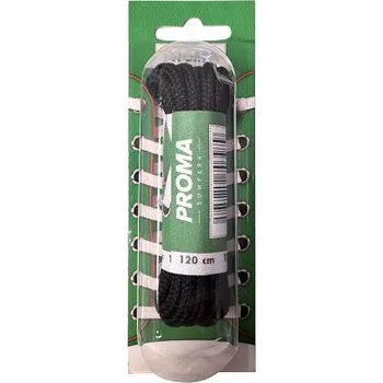 Vložka do bot Šněrovadlo TREKKING kulaté, černá 1711CE